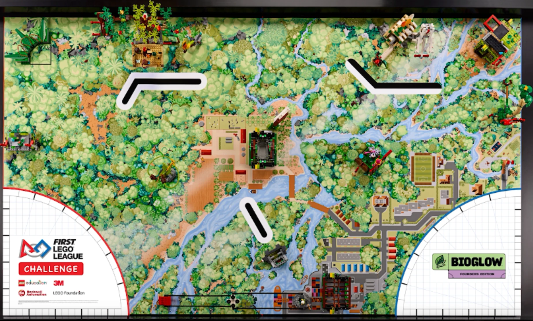 High-resolution BIOGLOW Founders Edition mission mat